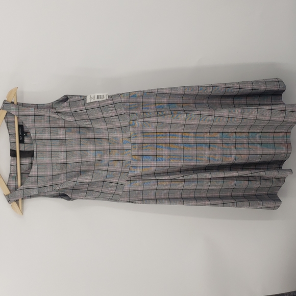 Pink Tartan Dresses & Skirts - Pink tartan plaid dress